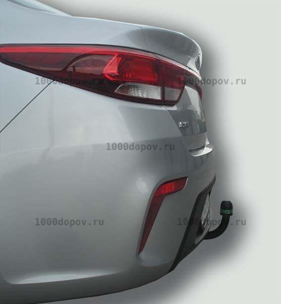 Фаркоп Leader Plus H228-A Kia Rio 4 2017-н.в. (только без среднего ПТФ) — рисунок 13