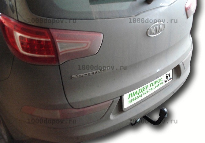 Фаркоп Leader Plus K112-A Kia Sportage (SL) 2010-2016 — рисунок 8