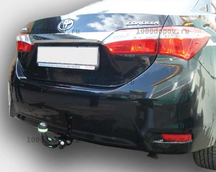 Фаркоп Leader Plus T117-A Toyota Corolla (Е150/Е170) 2007-2013/2013-н.в — рисунок 7