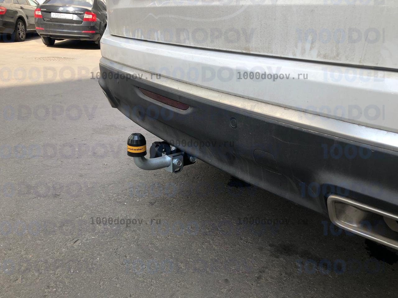 Фаркоп 99008-A Motodor Exeed VX 2021 - н.в. (оцинк. Шар) — рисунок 8