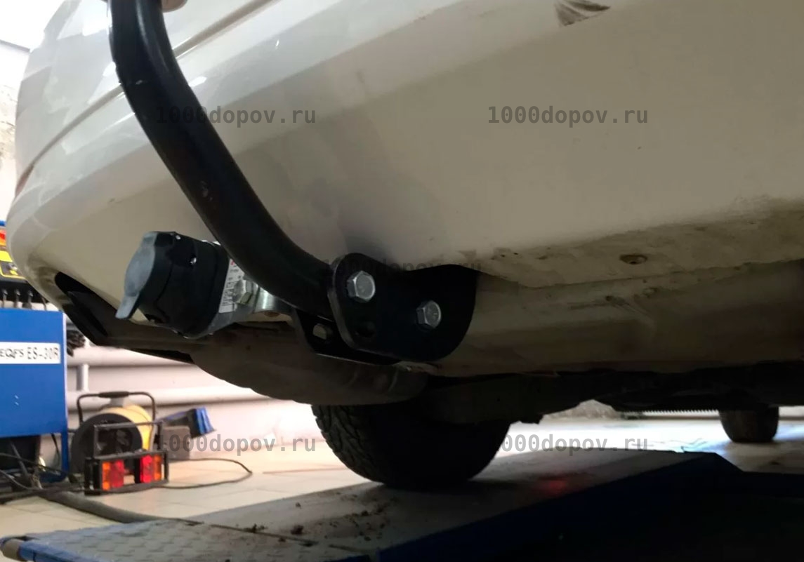 Фаркоп Трейлер 9710 Skoda Octavia 2 A5 2009-2012 (кроме Octavia Tour) — рисунок 14