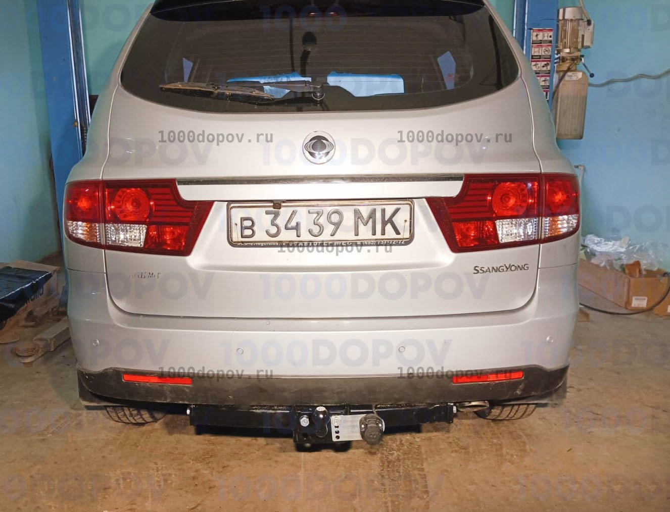Фаркоп Leader Plus S205-FC SsangYong Rexton 2 2007-2017 — рисунок 3
