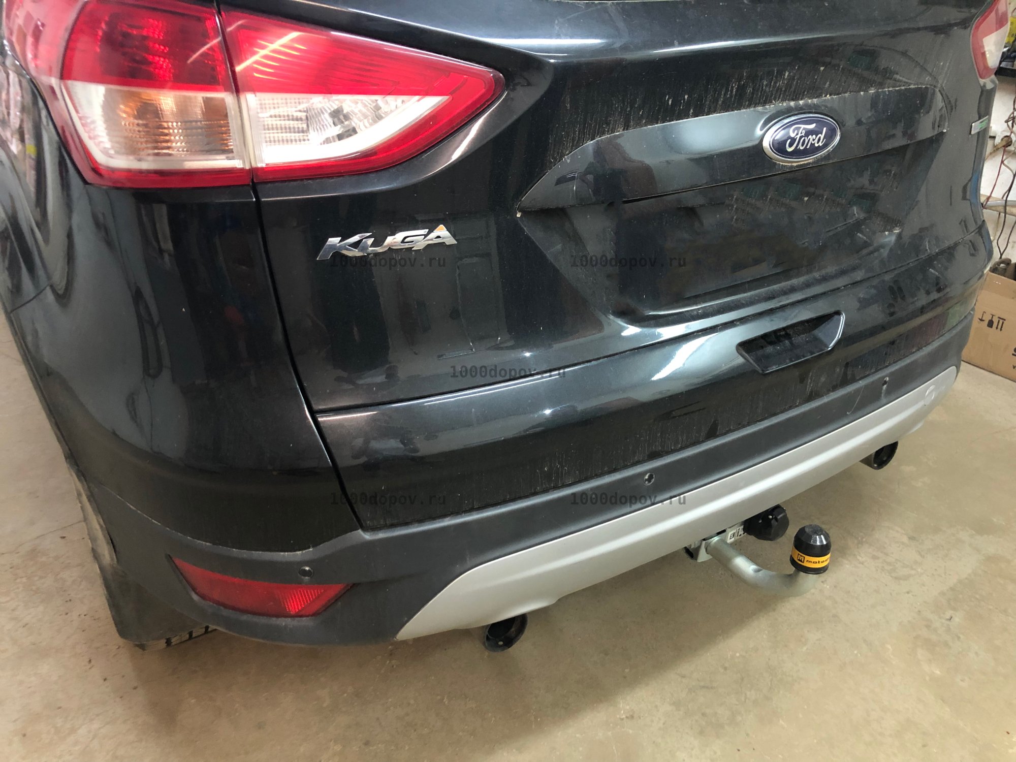 Фаркоп Motodor 90702-A Ford Kuga 2013-н.в. (кроме "свободные руки") (оцинк. шар) — рисунок 8