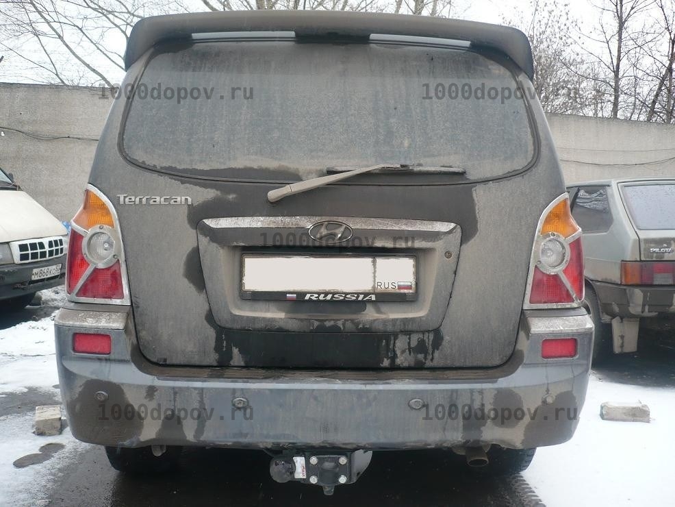 Фаркоп Leader Plus H218-FC Hyundai Terracan (HP) 2001-2006 — рисунок 3