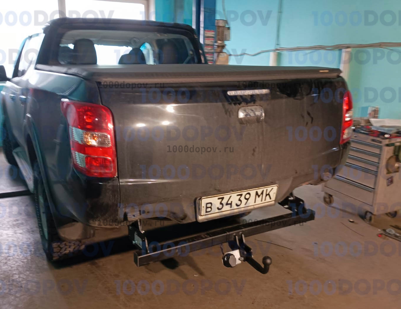 Фаркоп Avtos MI 28 Fiat Fullback 2016-н.в. — рисунок 10