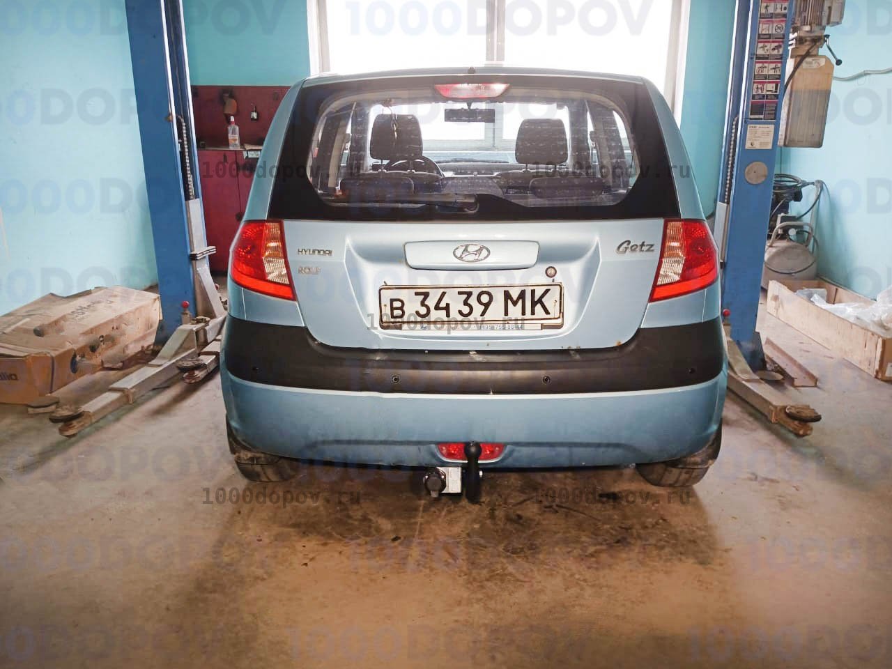 Фаркоп Avtos HY 16 Hyundai Getz 2005-2011 — рисунок 3