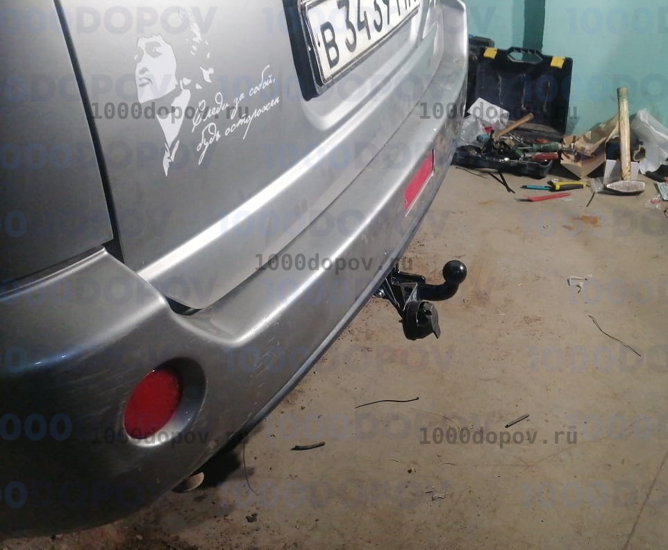 Фаркоп Leader Plus N102-A Nissan X-Trail 1 (T30) 09/2001-2007 — рисунок 3