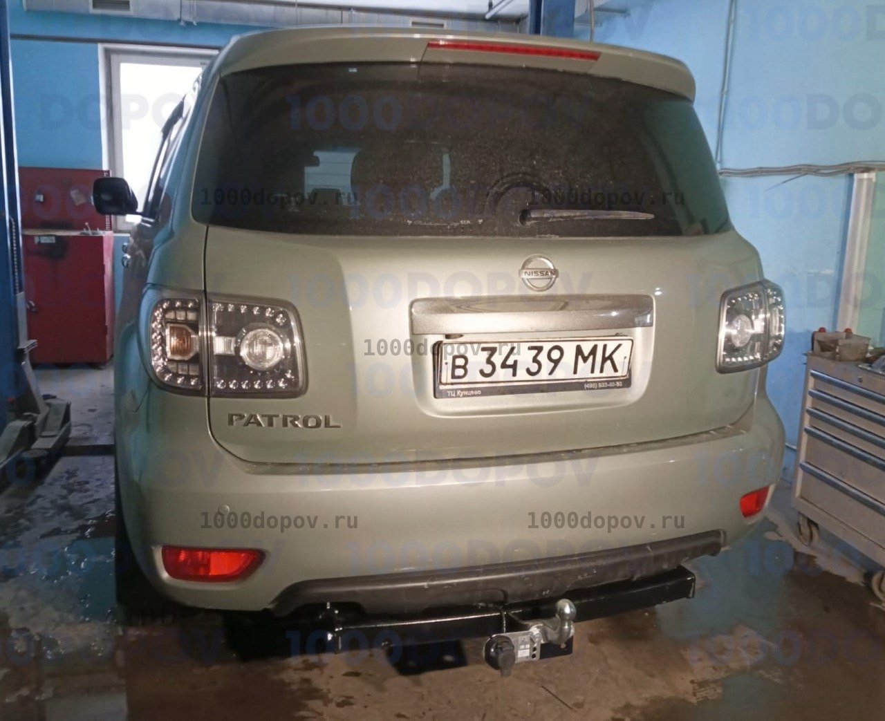 Фаркоп Leader Plus N124-F Nissan Patrol 2010-н.в. — рисунок 5