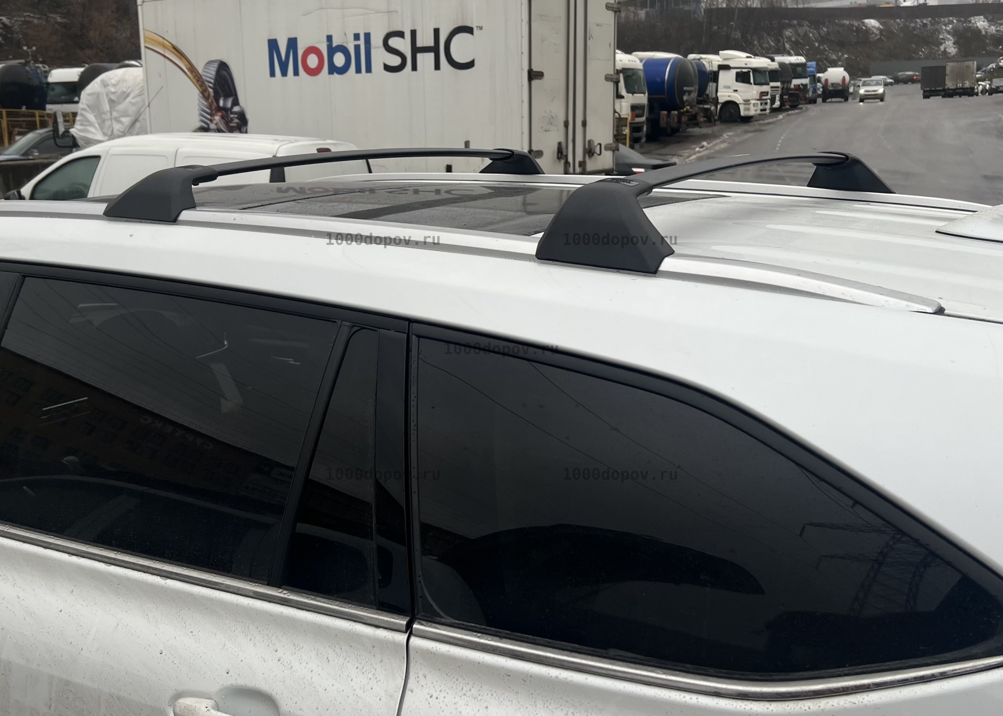 Багажник на рейлинги Toyota Highlander 2020-н.в — рисунок 14