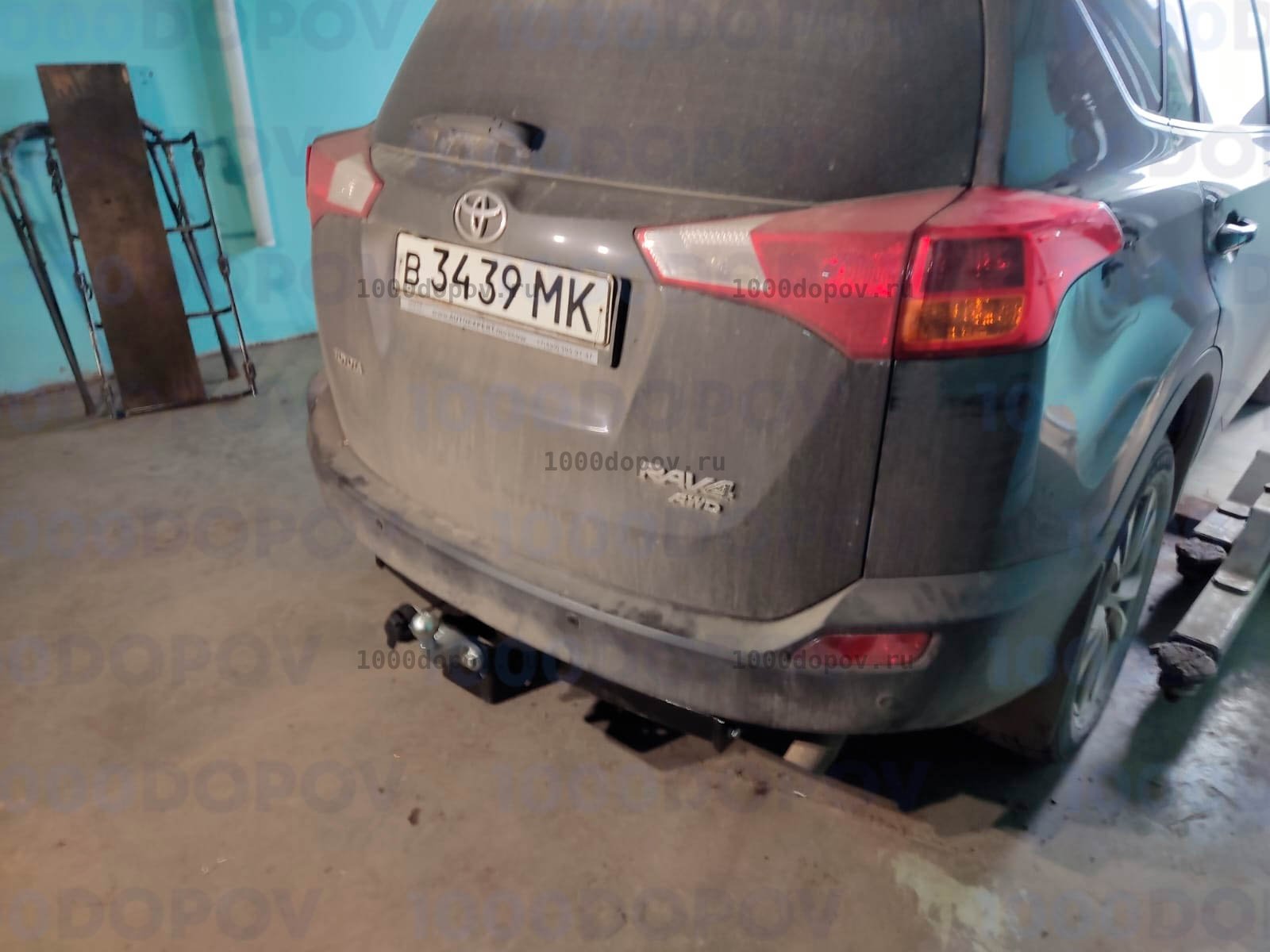 Фаркоп Leader Plus T116-F Toyota Rav 4 2013-н.в. — рисунок 4