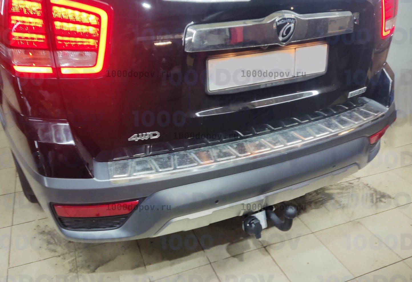 Фаркоп Avtos KI 41 KIA Mohave 2010-2018, 2018-2020, 2020-н.в. — рисунок 14