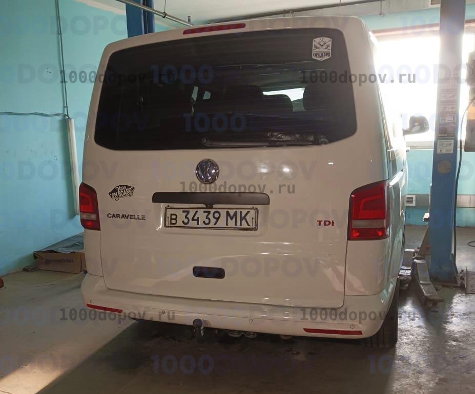 Фаркоп Avtos VW 36 Volkswagen Transporter T5 2003-2015 (в т.ч. авто с парктроником) — рисунок 5