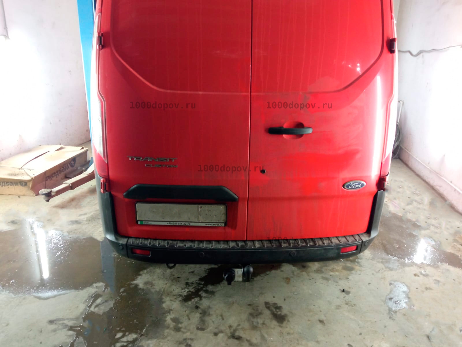 Фаркоп Avtos FD 30 Ford Transit Custom 2013-н.в. — рисунок 2