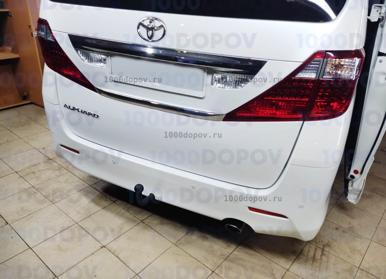 Фаркоп Avtos TY 39 Toyota Alphard 2008-2014 — рисунок 1