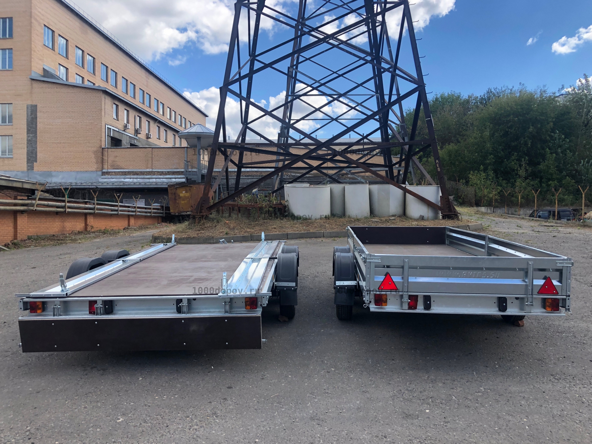 Прицеп Avtos A40P2B рессора AL-KO — рисунок 5