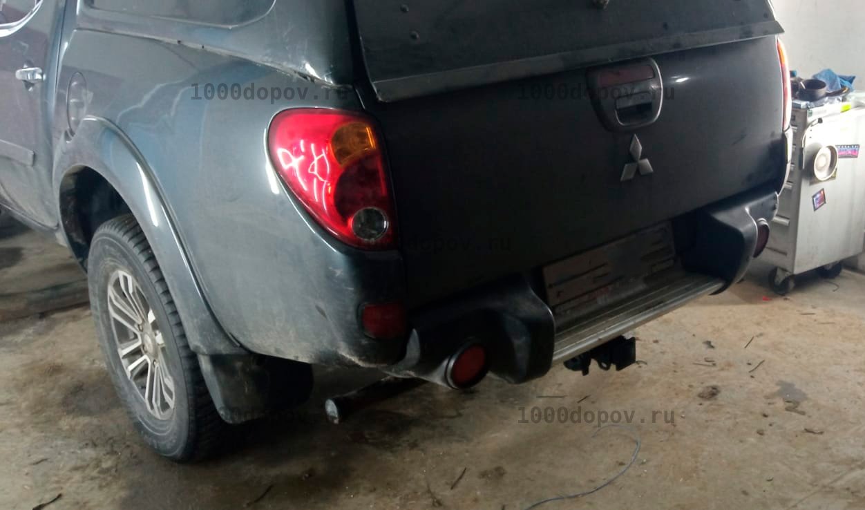 Фаркоп Leader Plus M116-E Mitsubishi L200 2006-2015 в т.ч. Long — рисунок 6