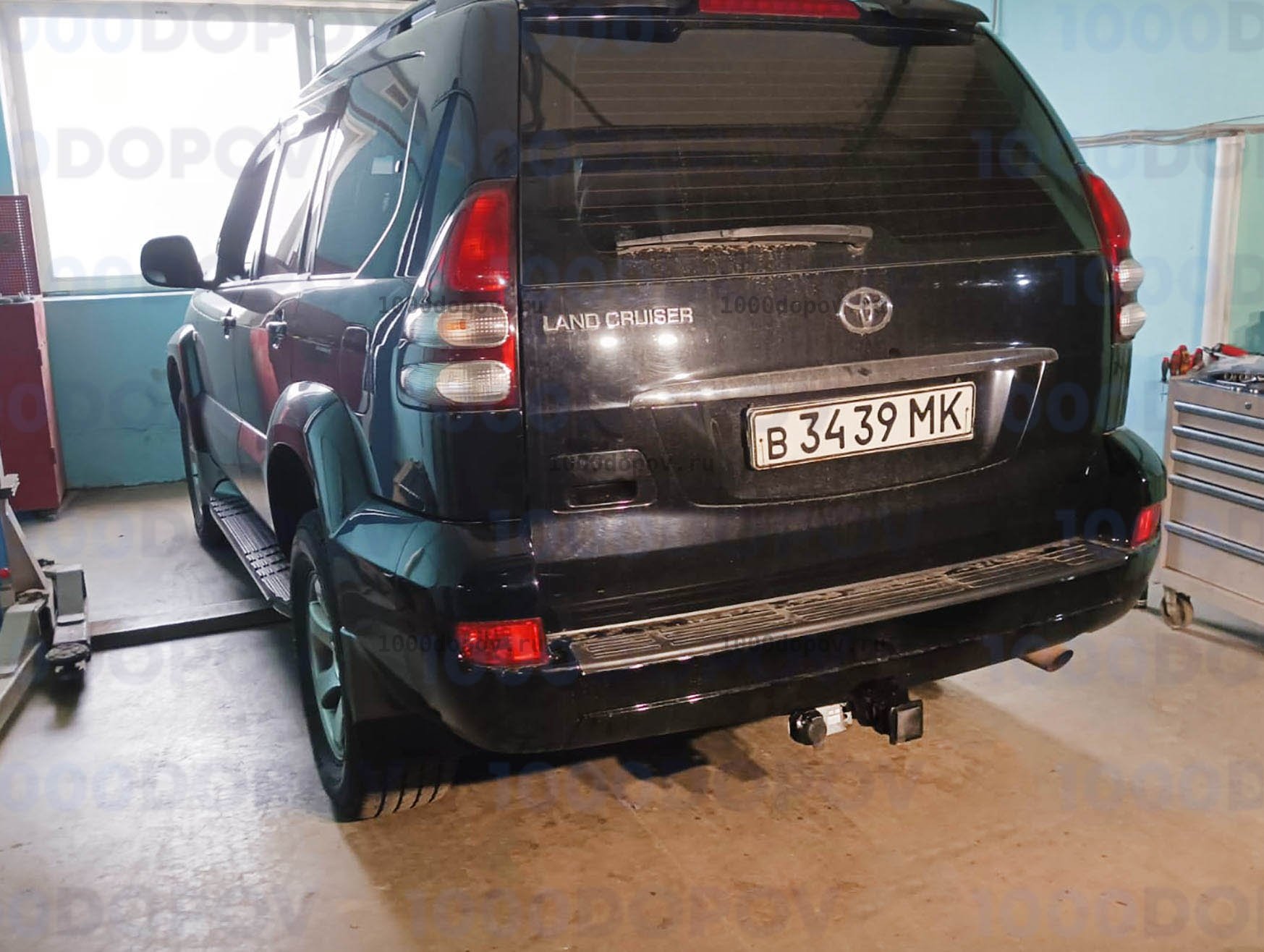 Фаркоп Leader Plus T123-E Toyota Land Cruiser Prado (J120/J150) 2002-н.в. — рисунок 6