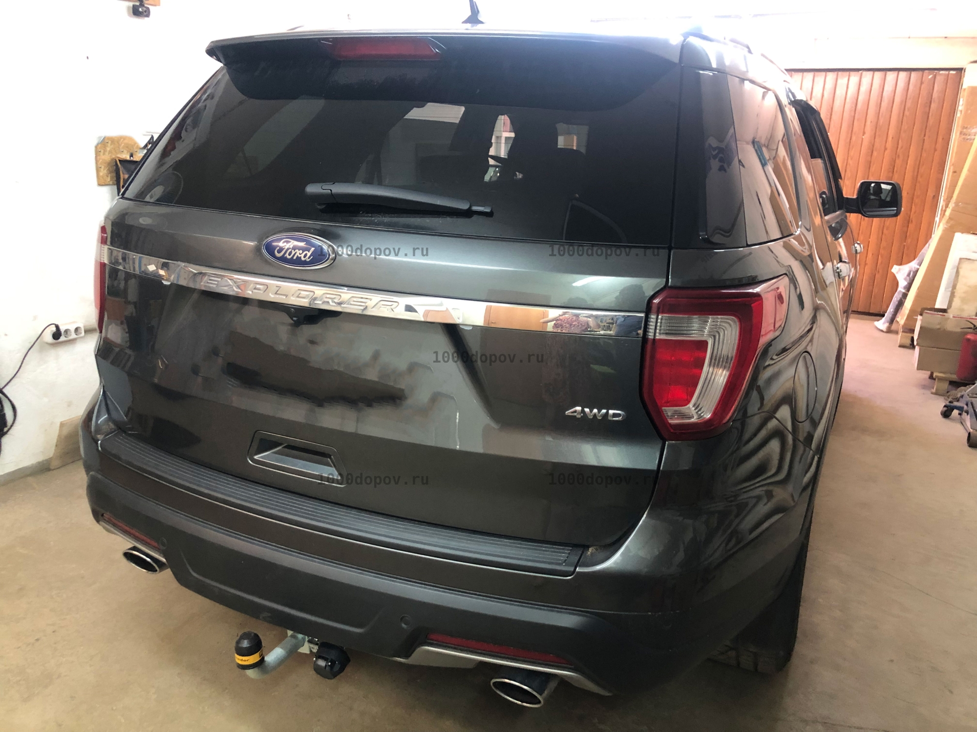 Фаркоп Motodor 90704-A Ford Explorer 2010-2019, Explorer Sport 2012-2019 (оцинк. шар) — рисунок 7