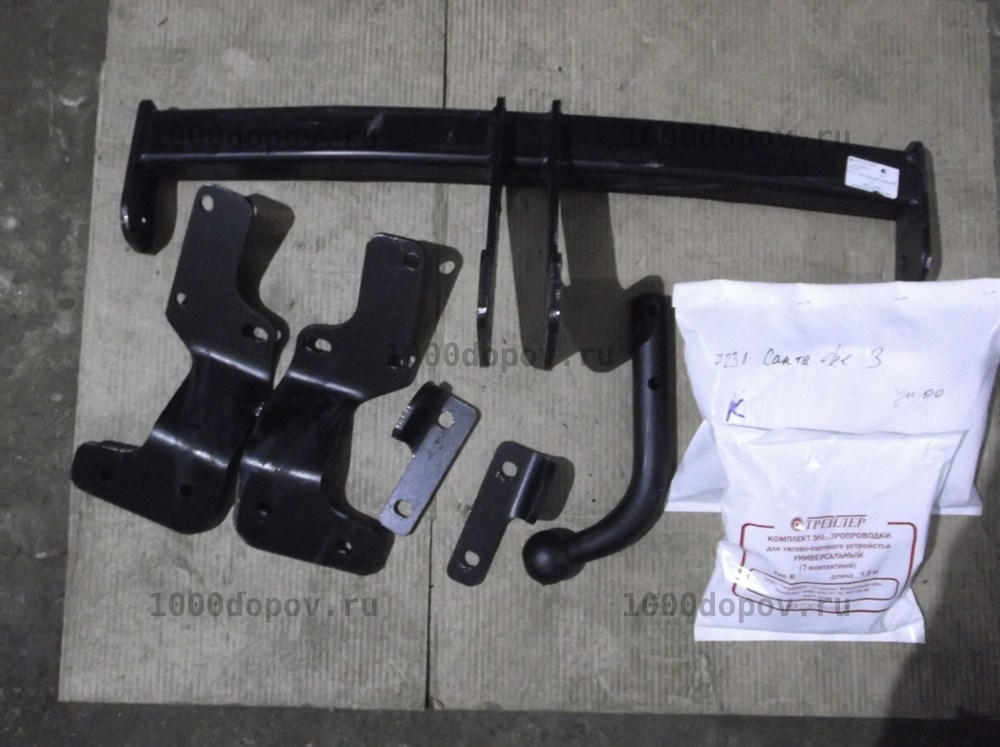 Фаркоп Трейлер 7231 Hyundai Santa Fe 3 2012-2018 — рисунок 11