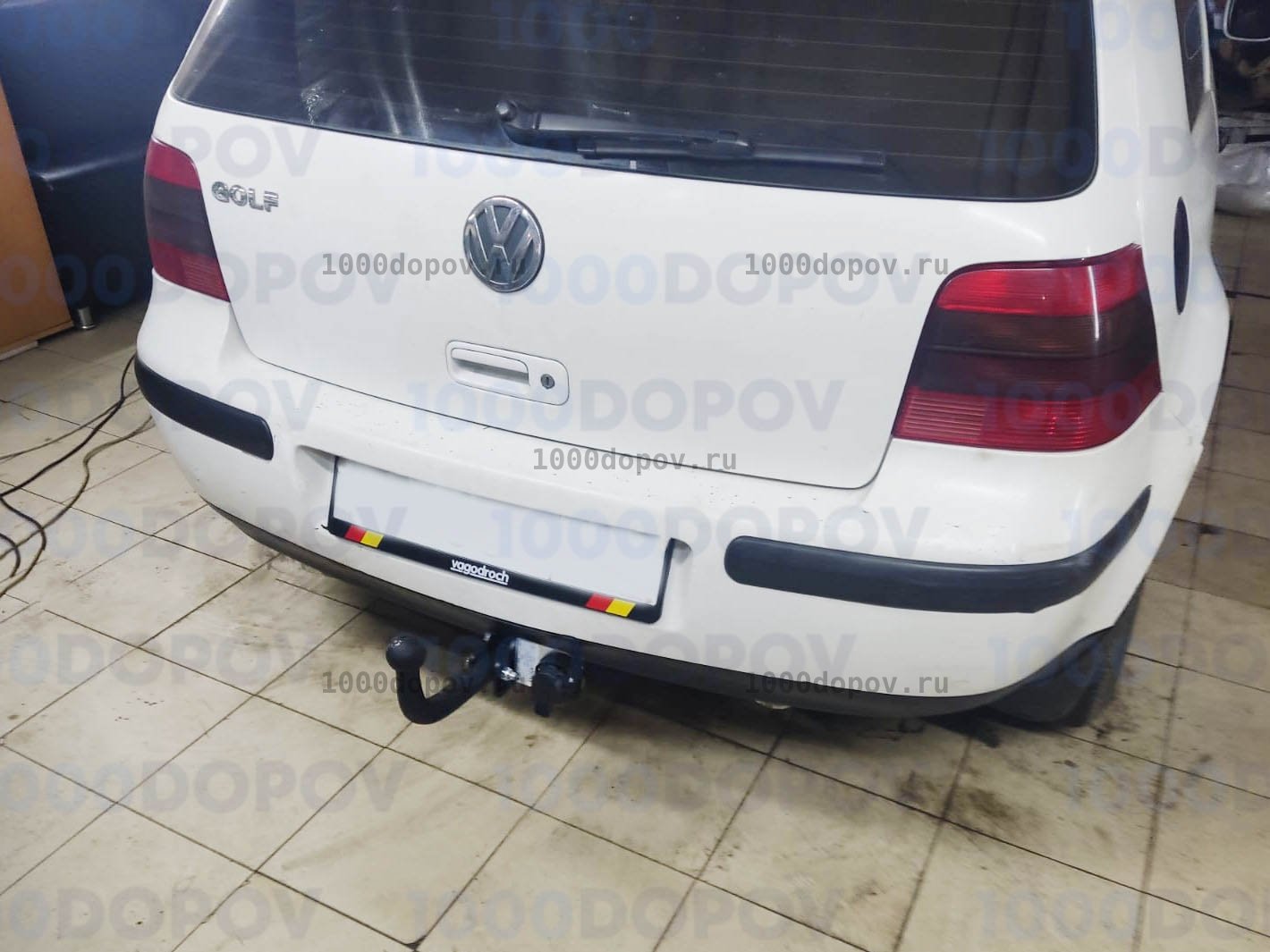 Фаркоп Avtos SK 04 Volkswagen Golf 4 1997-2003 — рисунок 5