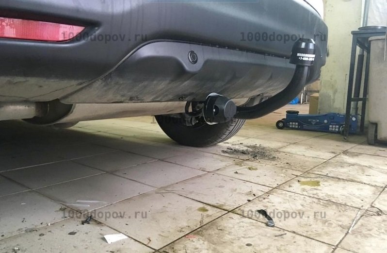 Фаркоп Трейлер 7722 Nissan Qashqai 2014-н.в. — рисунок 11