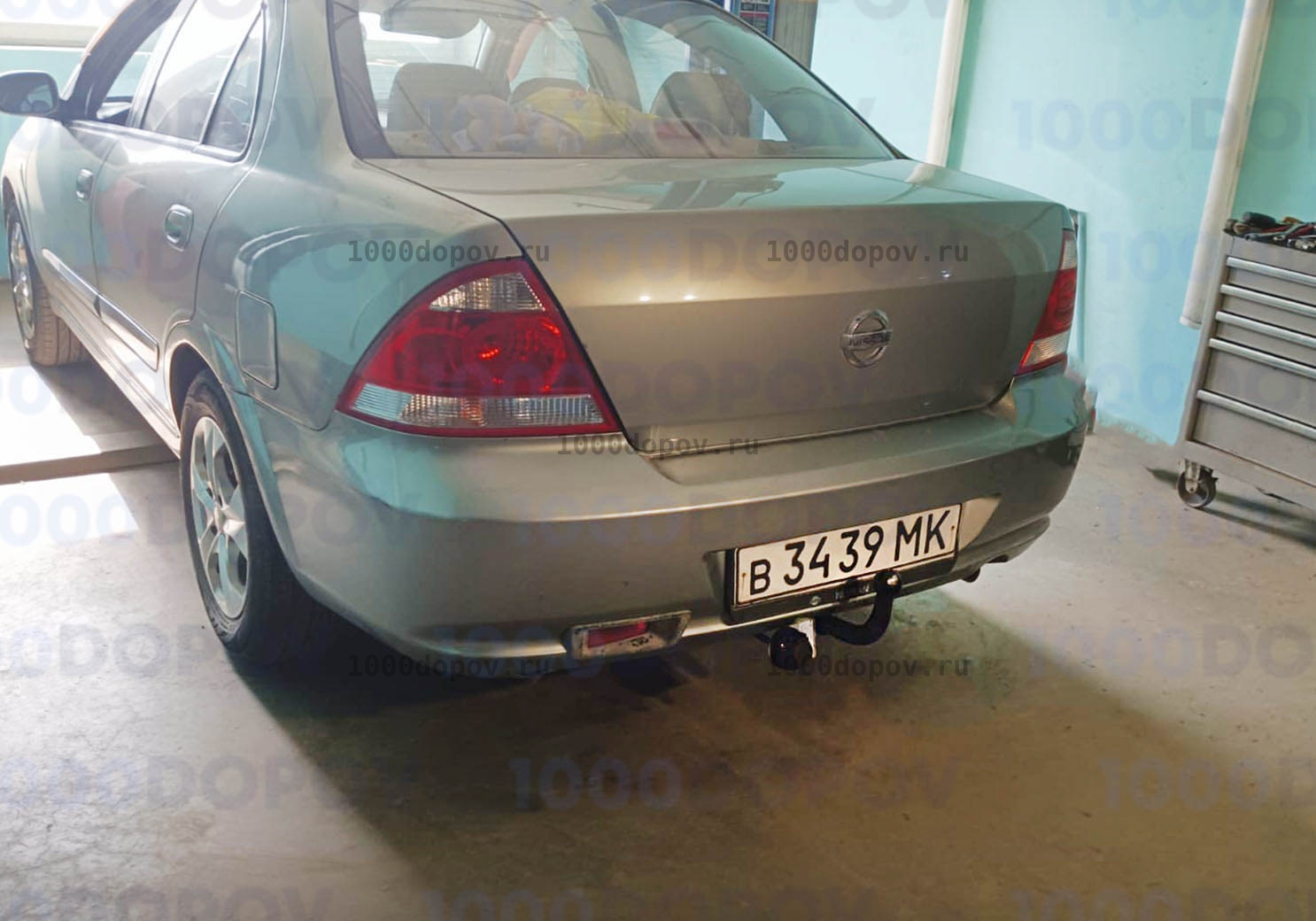 Фаркоп Avtos NS 14 Nissan Almera Classic 2007-2013 — рисунок 2