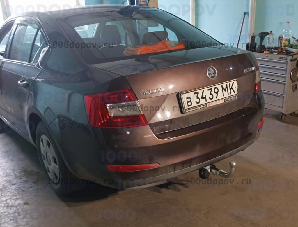 Фаркоп TAVIALS S108-BA Skoda Octavia 3 (5E3) 2013-2020 — рисунок 1