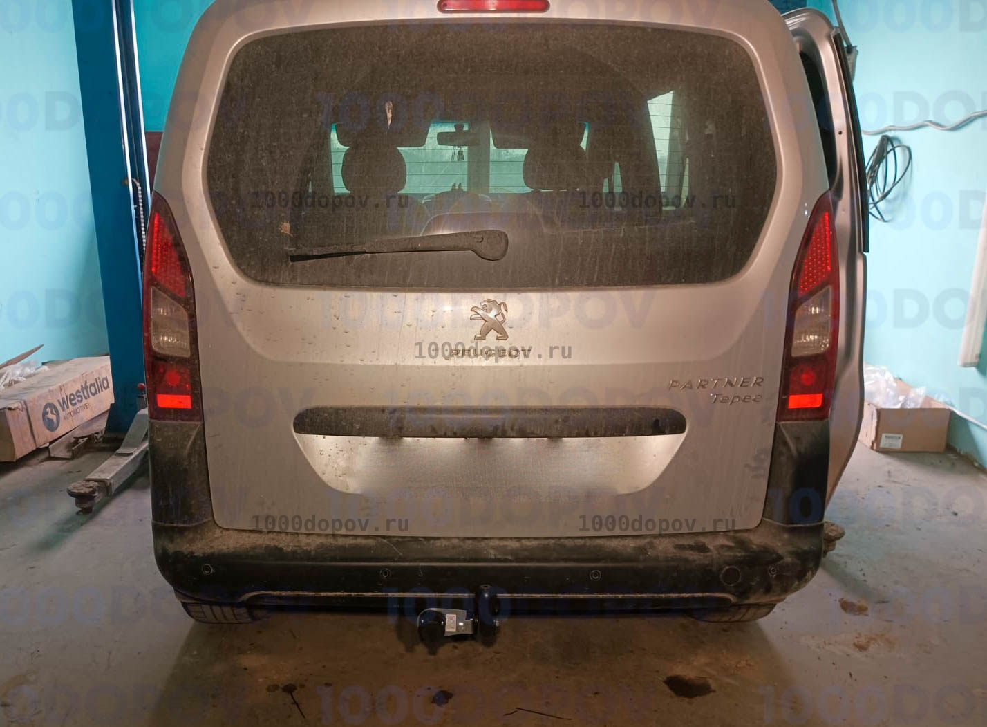Фаркоп Трейлер 9510 Peugeot Partner Tepee L1 2008-н.в. (кроме Aridgen) — рисунок 15