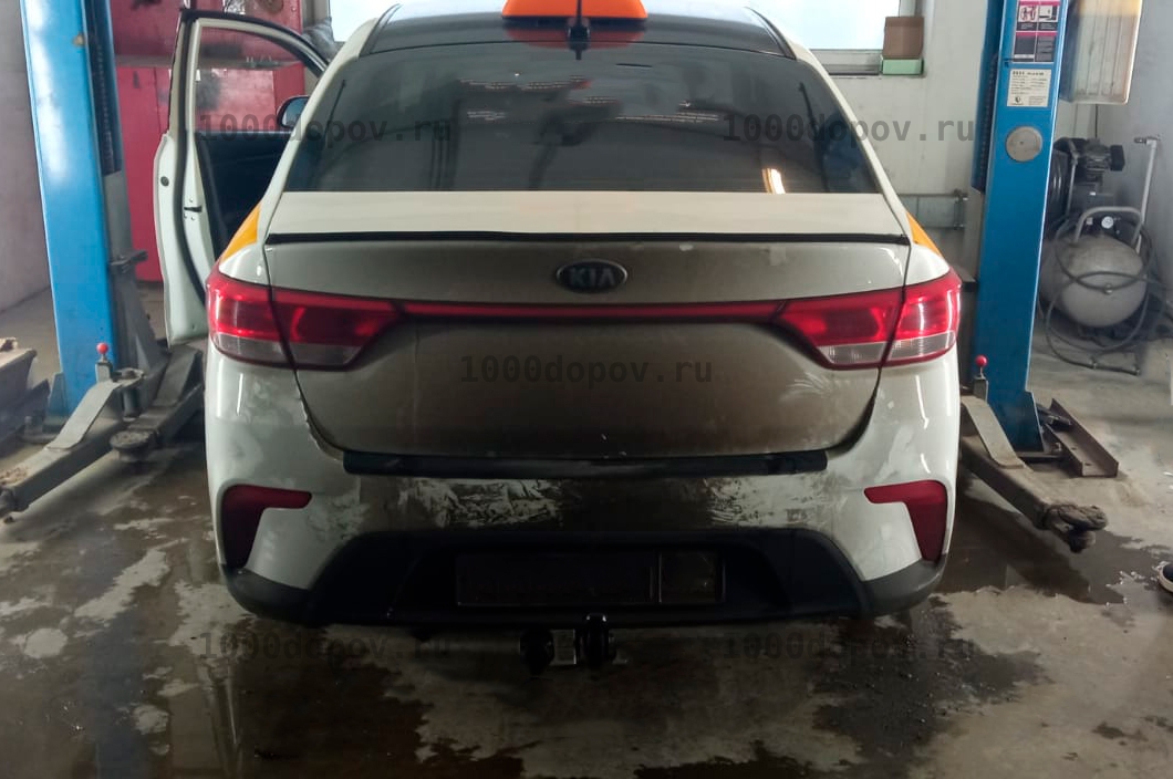 Фаркоп Leader Plus H228-A Kia Rio 4 2017-н.в. (только без среднего ПТФ) — рисунок 8