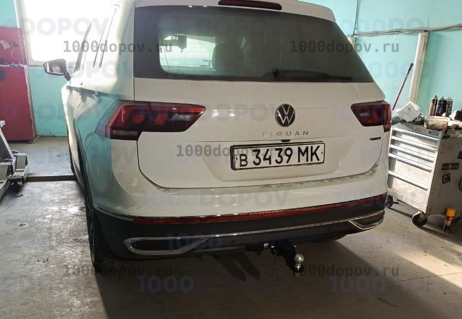 Фаркоп Leader Plus V123-E Volkswagen Tiguan 2 2016-н.в. — рисунок 14