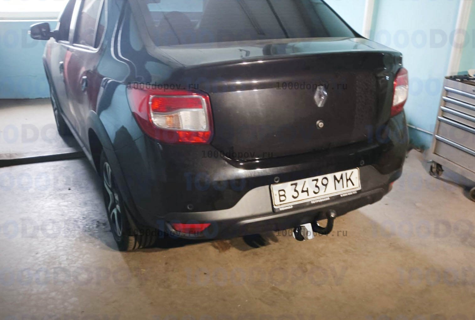 Фаркоп Avtos RN 15 Renault Sandero Stepway 2 2014-н.в. — рисунок 7