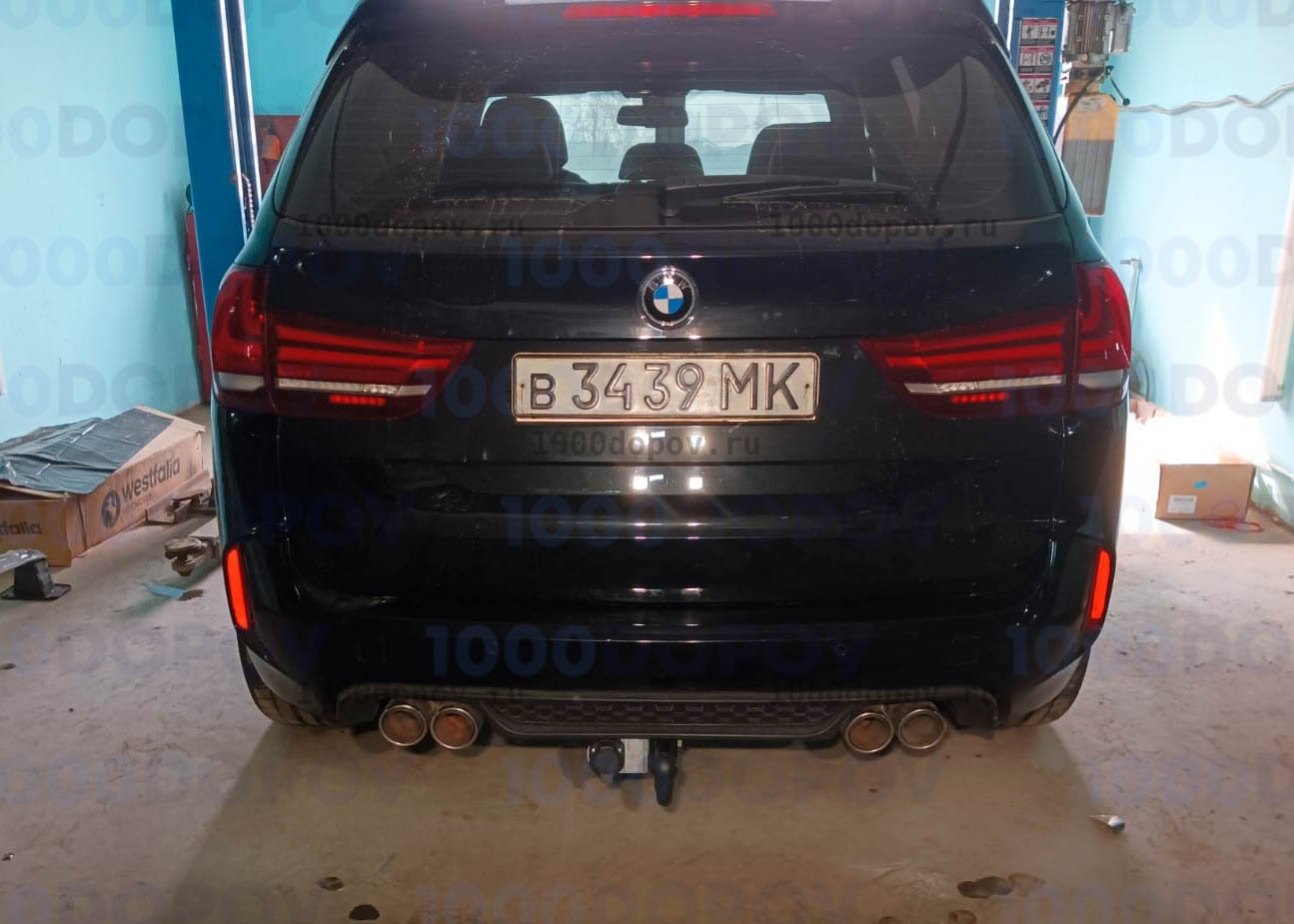 Фаркоп Avtos BM 02 BMW X6 (F16) 2014-н.в., вкл. М-пакет — рисунок 11