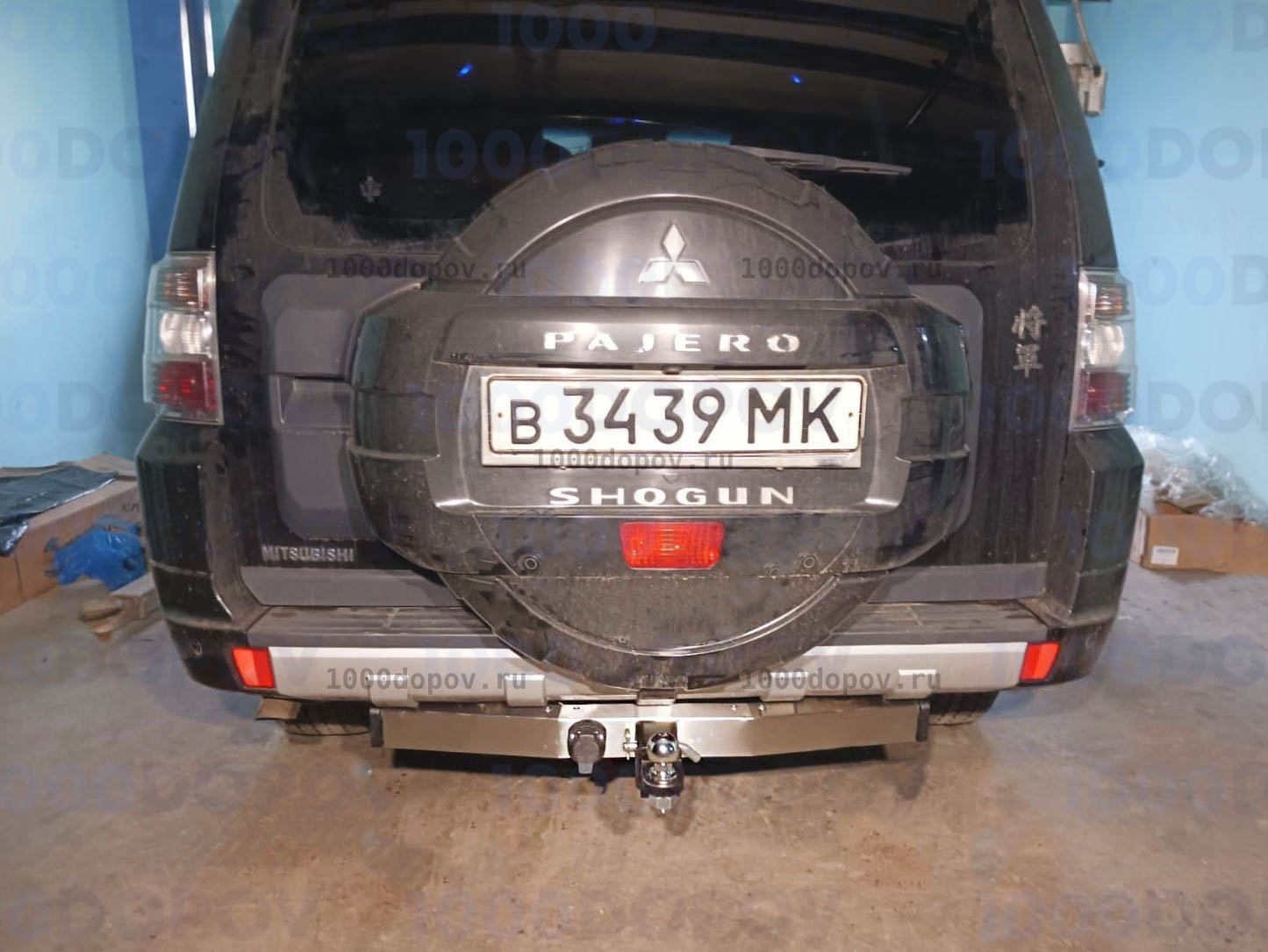 Фаркоп PT GROUP MPJ-99-991124.00 Mitsubishi Pajero 3/4 1999-2007, 2007-н.в. — рисунок 7