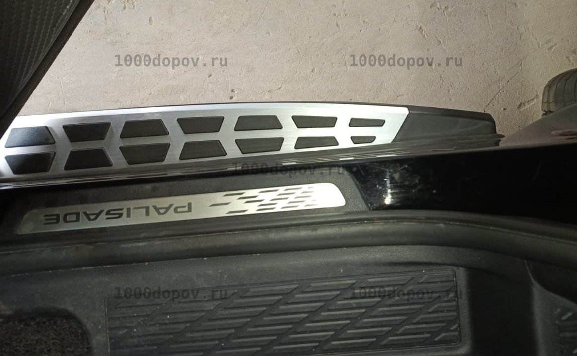 Пороги подножки на Hyundai Palisade 2018-2025 — рисунок 24