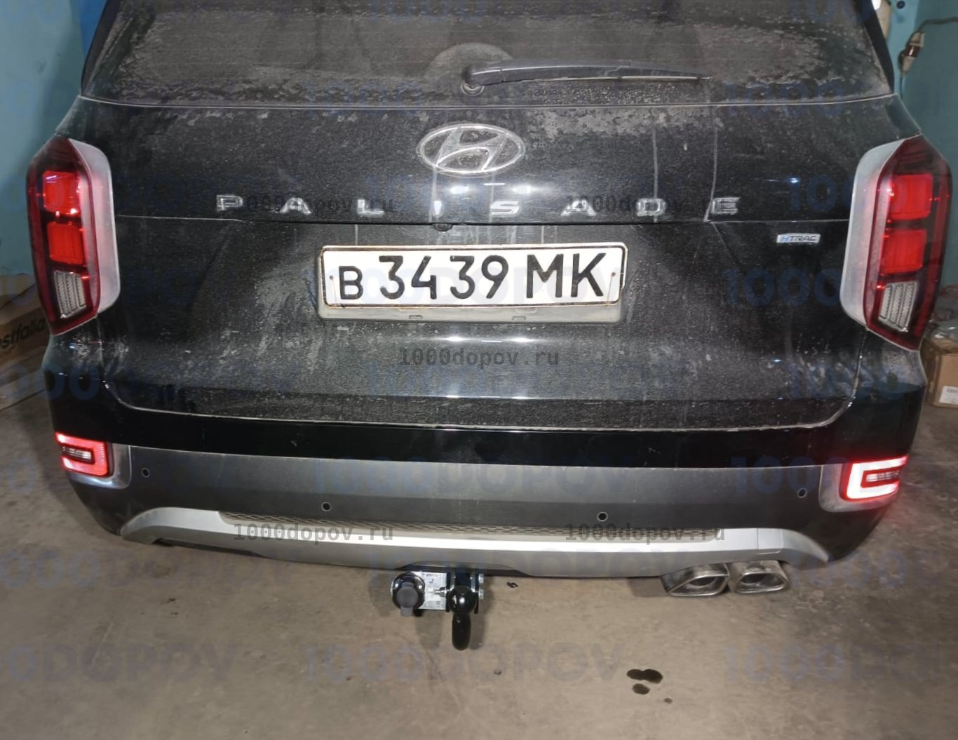 Фаркоп Leader Plus H231-A Hyundai Palisade 2018-2025 — рисунок 5