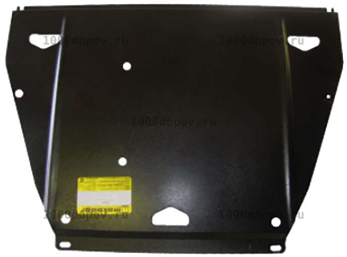 Защита Motodor 03018 Chevrolet TrailBlazer 2001-2008 (Картер, Кпп, Перед. дифф., Разд. коробки) — рисунок 3