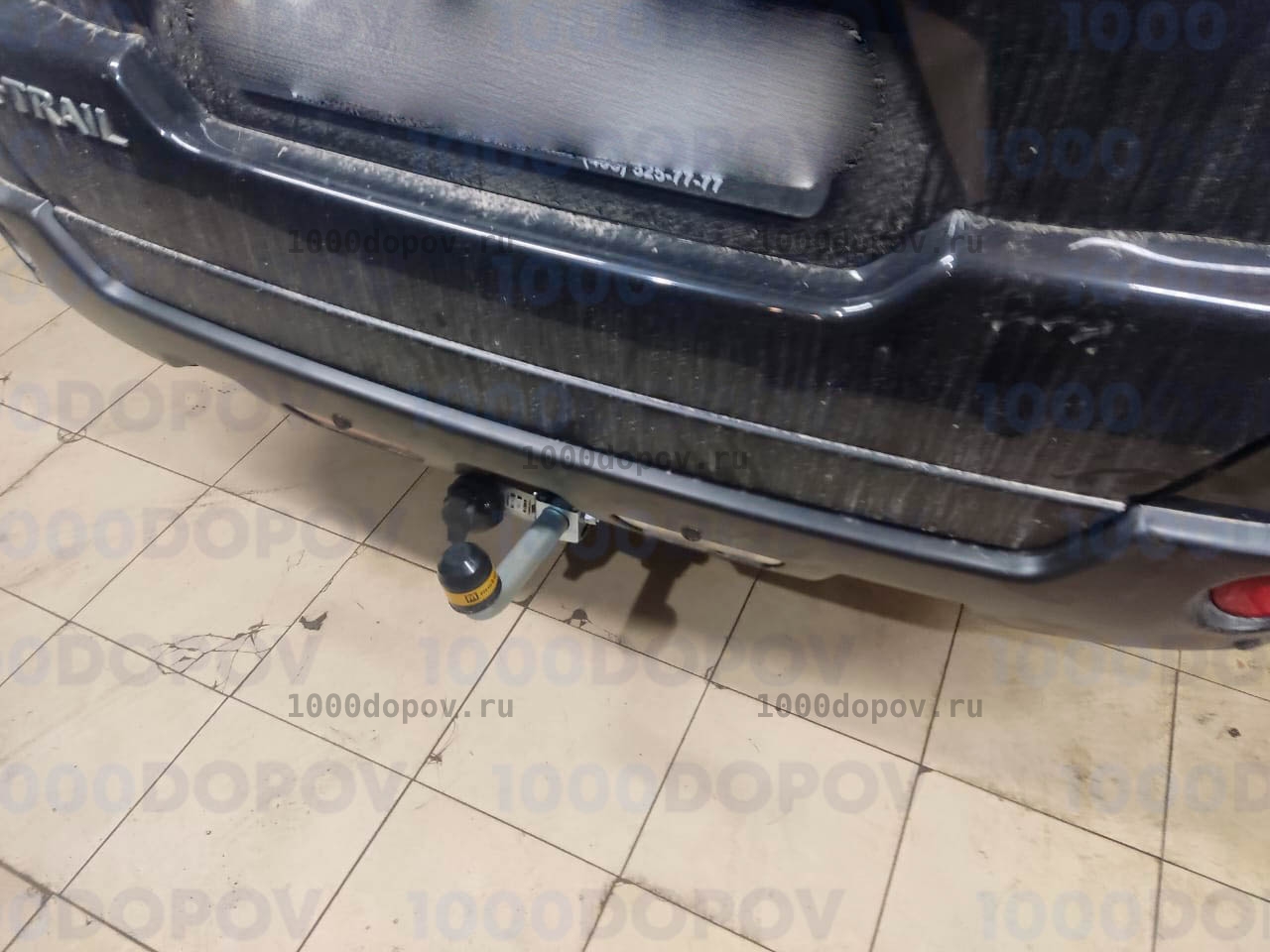 Фаркоп Motodor 91402-A Nissan X-Trail (T31) 2007-2014 (оцинк. шар) — рисунок 5