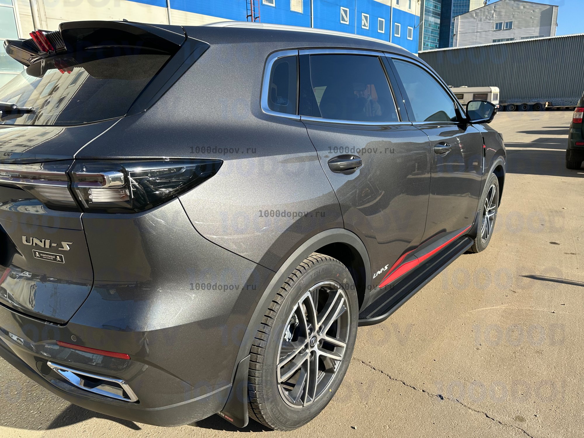 Пороги подножки на Changan CS55 PLUS+ 2023-н.в. — рисунок 7