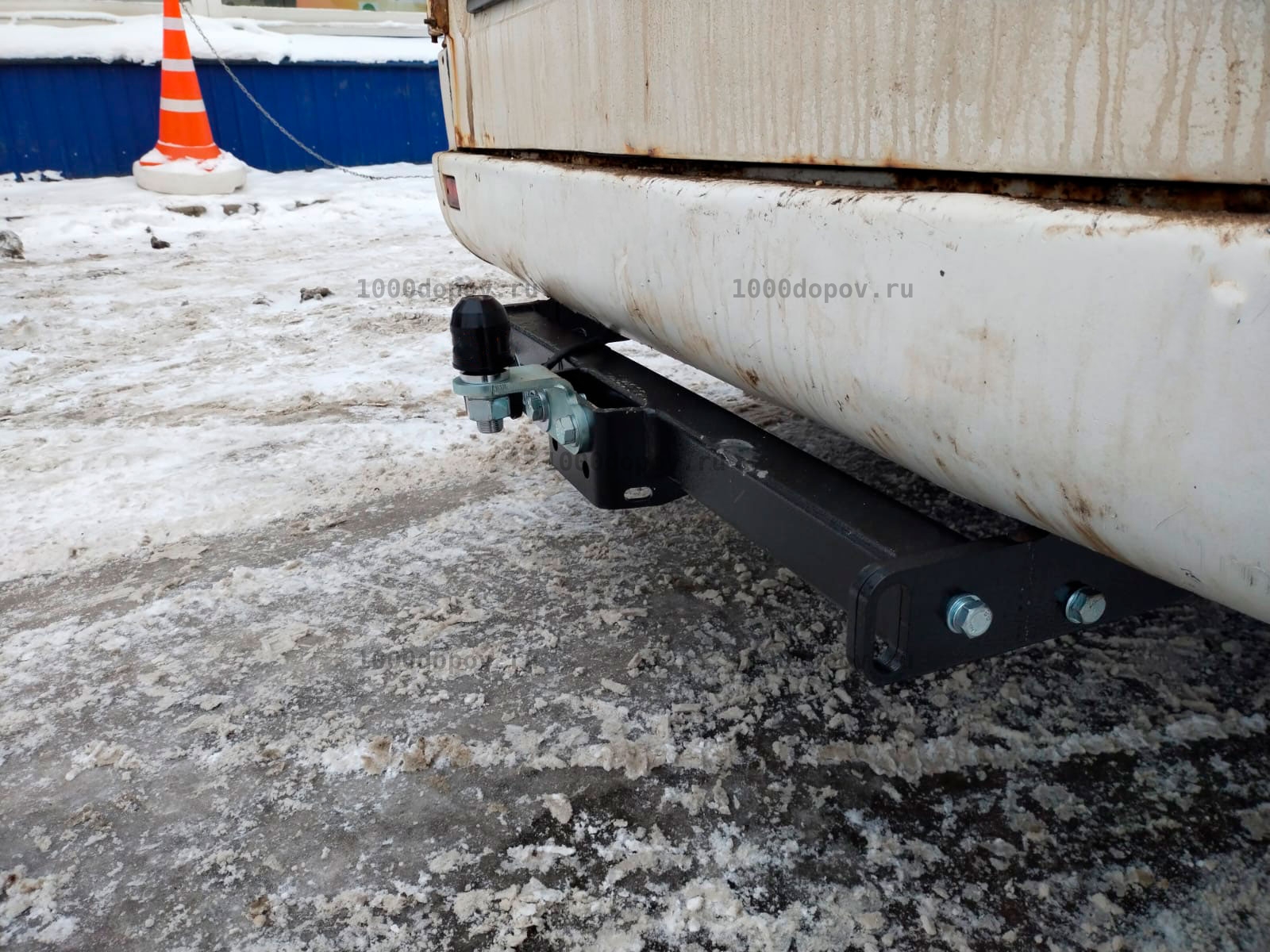 Фаркоп Motodor 91202-FE Mercedes Sprinter 1995-2006 кроме L1 (с оцинк. шаром) — рисунок 4
