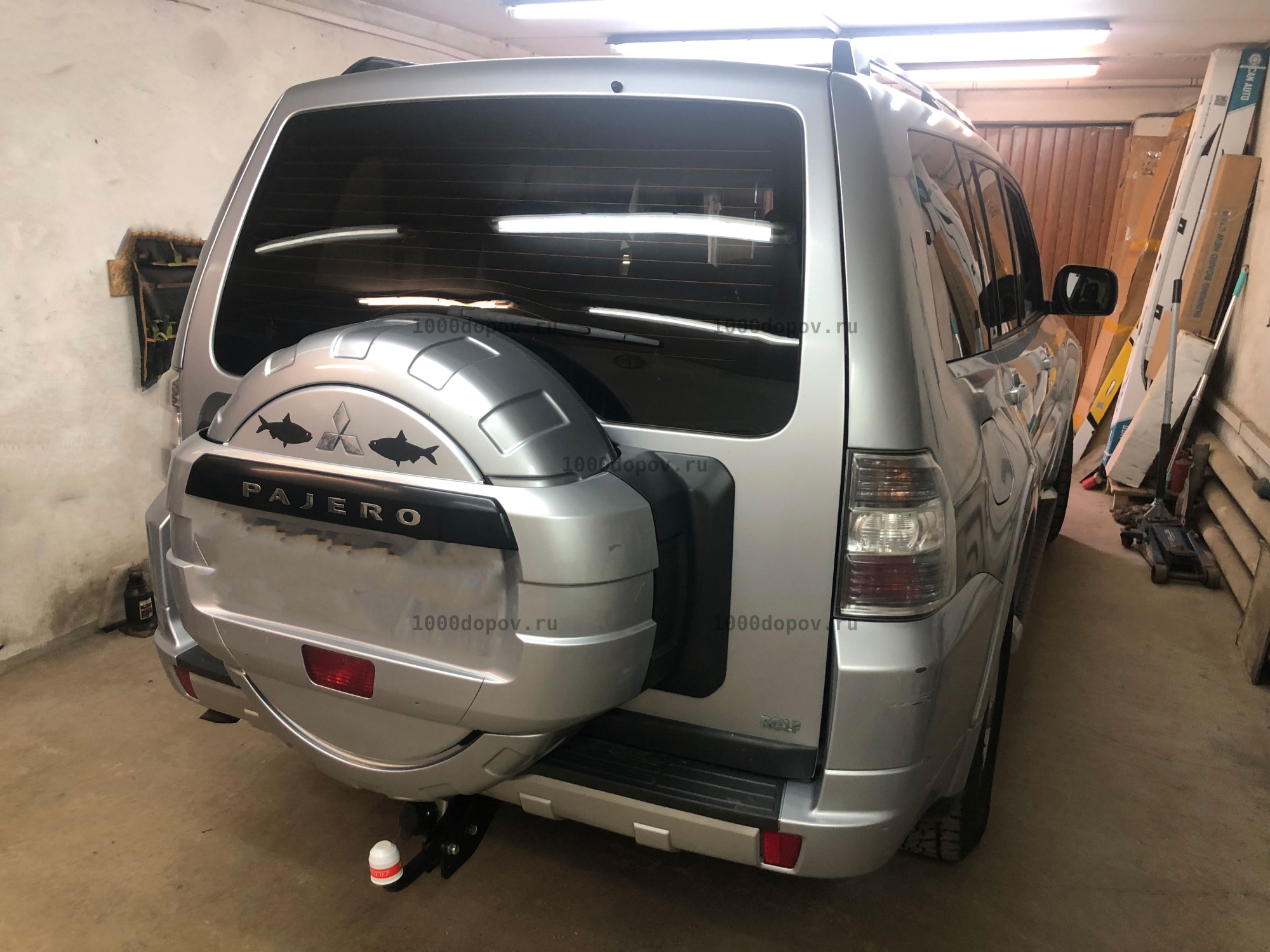 Фаркоп Трейлер 7120 Mitsubishi Pajero 3, 4 2000-н.в. — рисунок 7