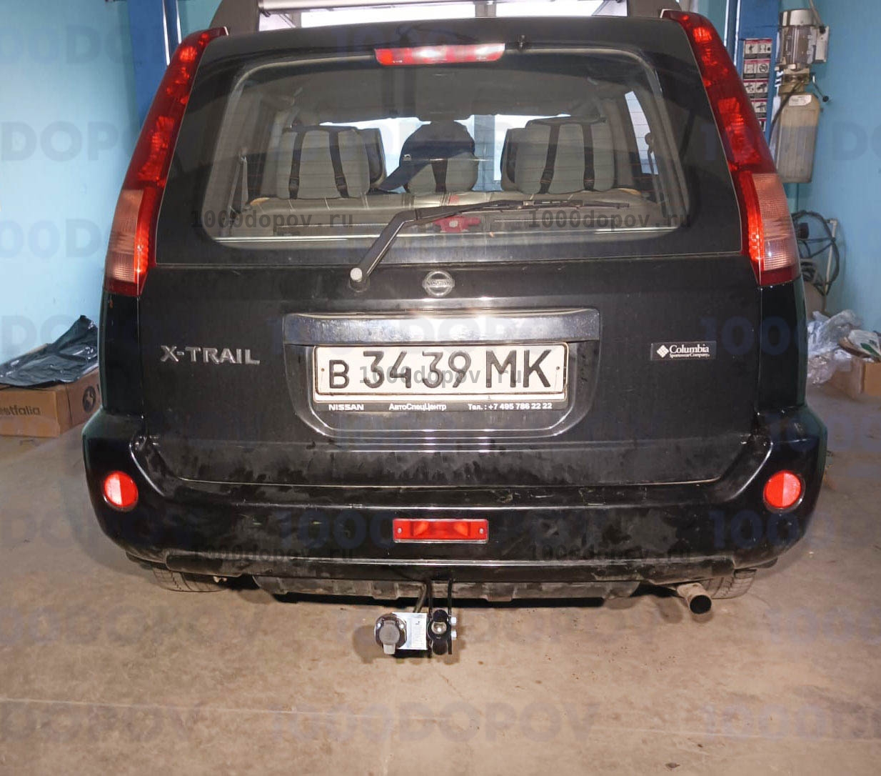 Фаркоп Leader Plus N102-A Nissan X-Trail 1 (T30) 09/2001-2007 — рисунок 7
