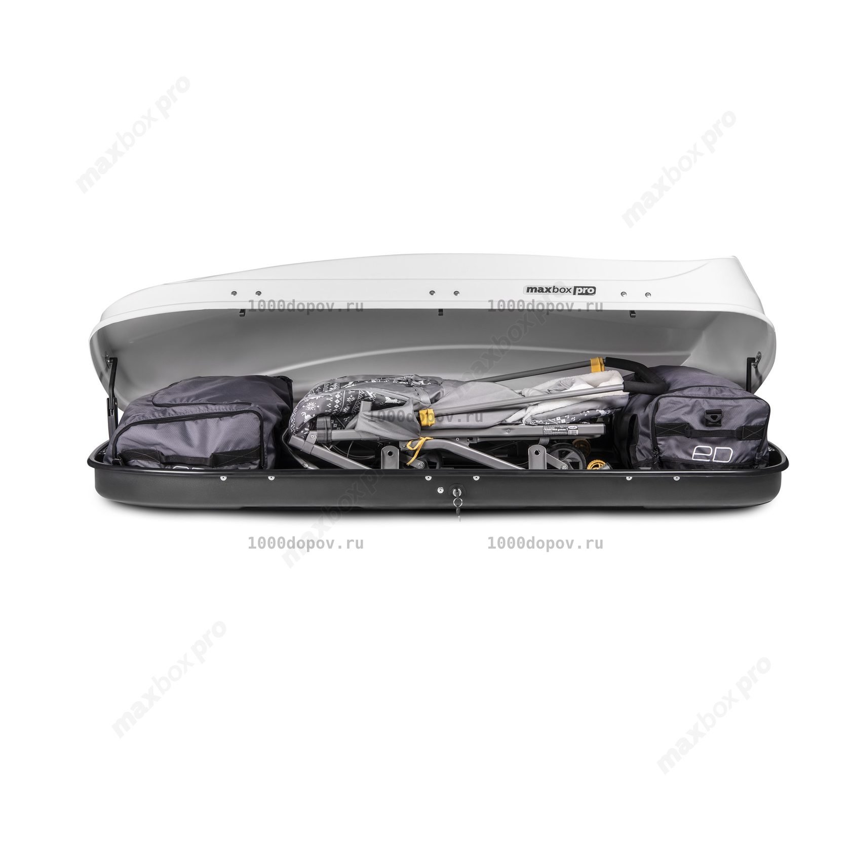 Автобокс MaxBox PRO 520 (большой) белый глянцевый — рисунок 25