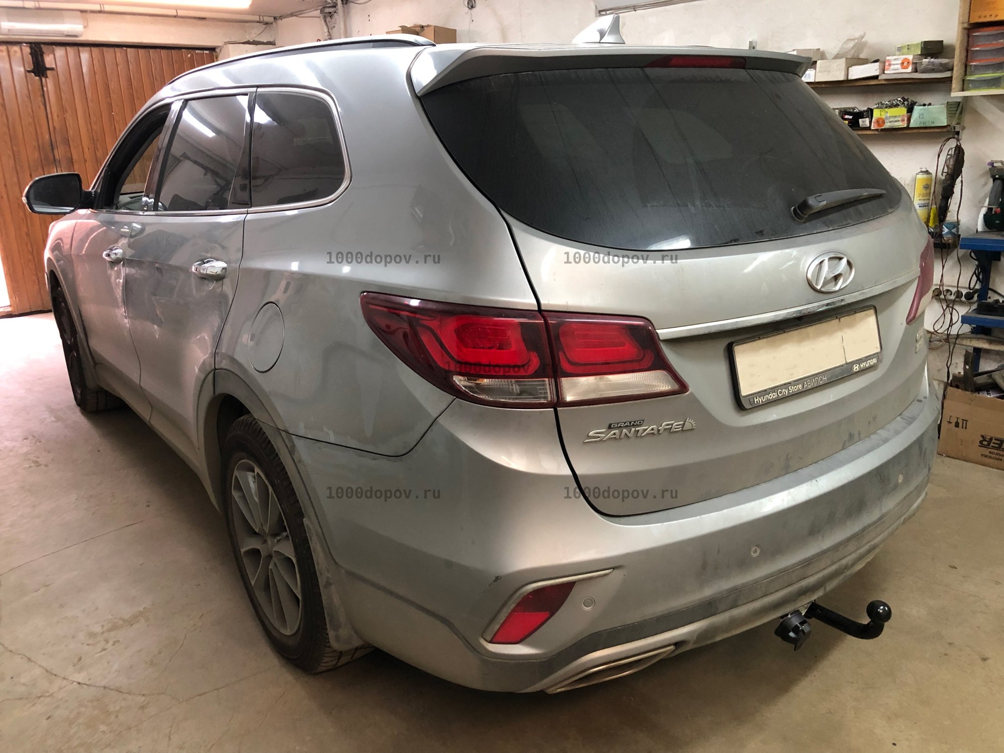 Фаркоп Leader Plus H224-A Hyundai Grand Santa Fe 2014-н.в. — рисунок 1