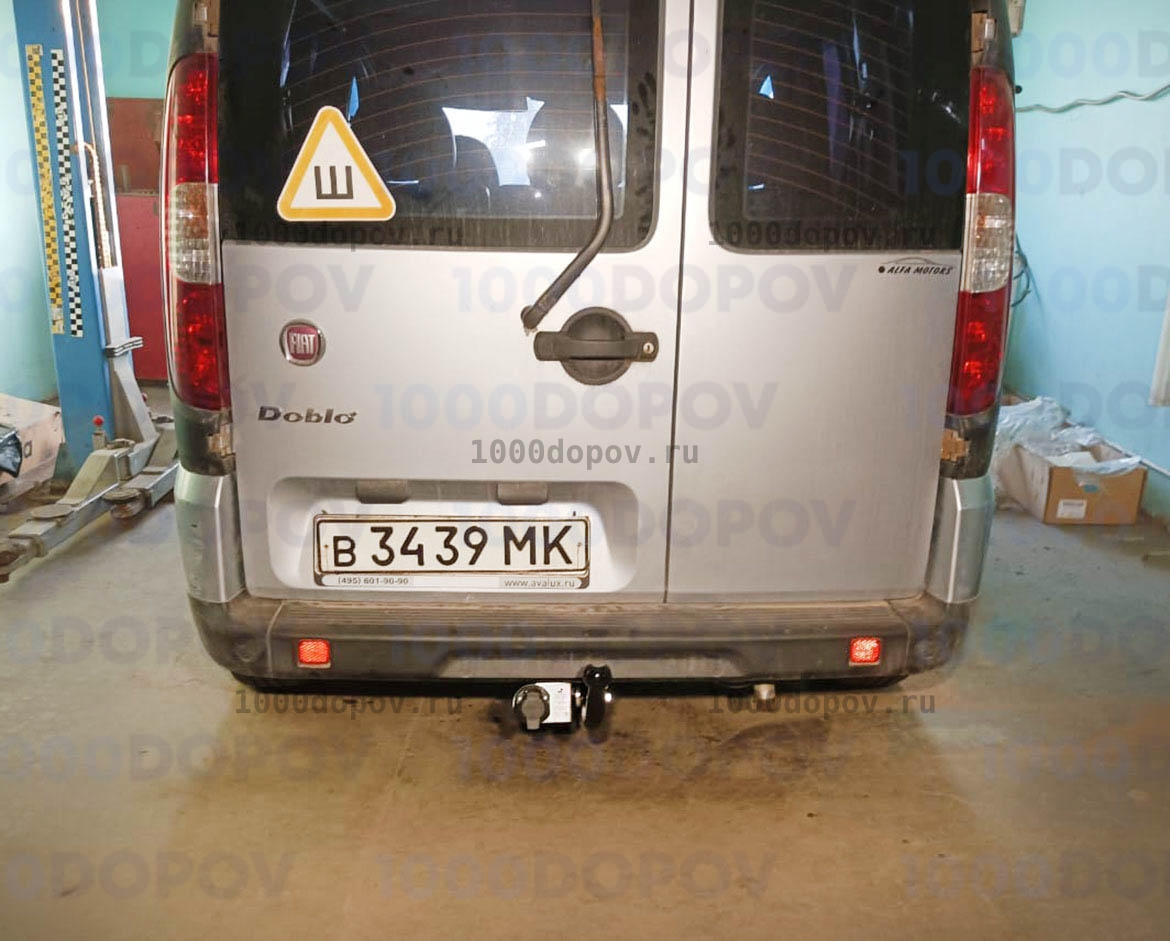 Фаркоп Leader Plus F203-A Fiat Doblo (223) 2001-2010 — рисунок 2