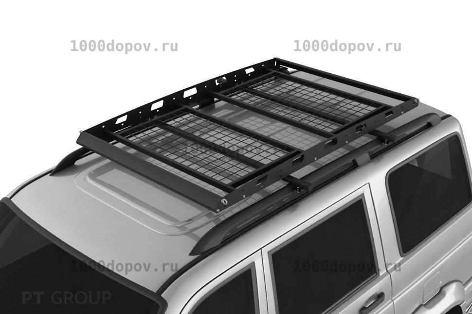 Багажник - корзина PT GROUP 10010301 Двухсекционная 1630х1110мм — рисунок 8
