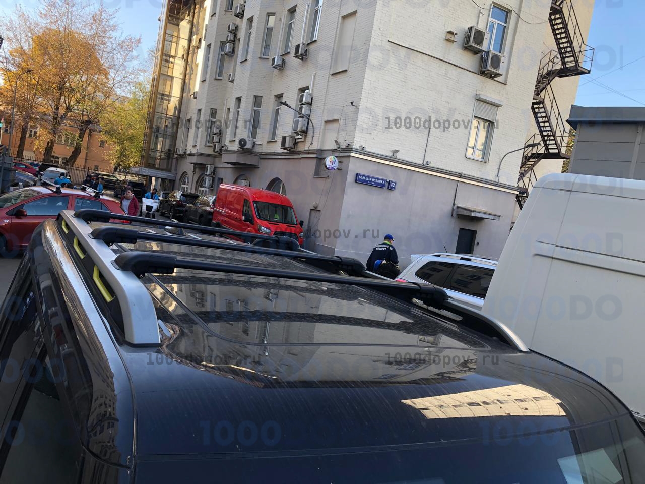 Багажник на рейлинги Jetour T2 из 3 поперечин черные — рисунок 8