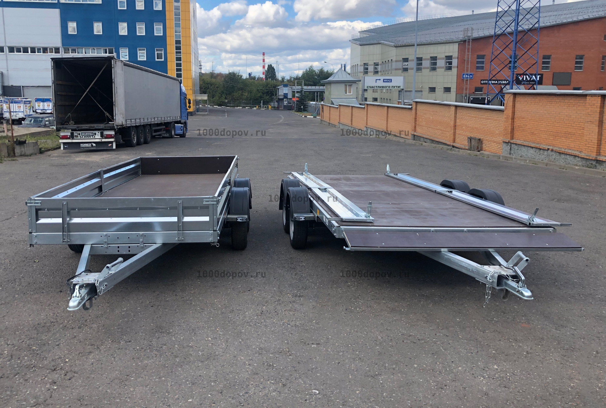 Прицеп Avtos A40P2B рессора AL-KO — рисунок 12