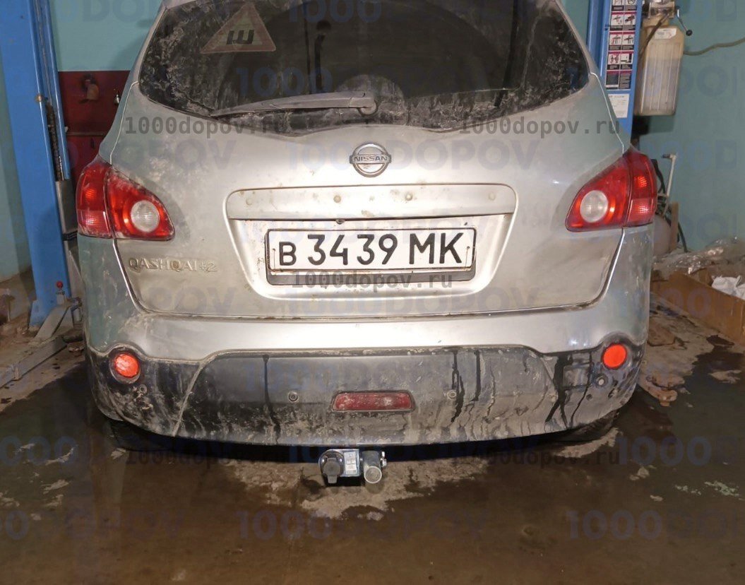 Фаркоп TAVIALS N121-BA Nissan Qashqai, Qashqai +2 (J10/J11) 2007-2014 — рисунок 22