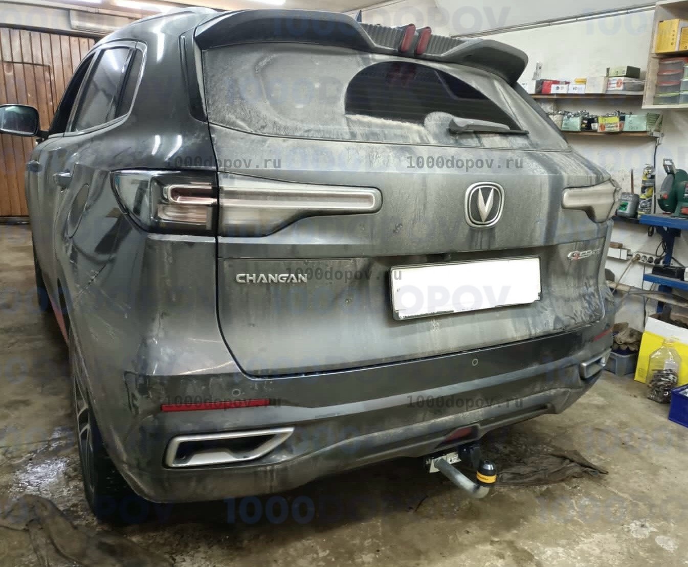 Фаркоп Motodor 97203-A Changan CS55 Plus 2023 - н.в (оцинк. Шар) — рисунок 1