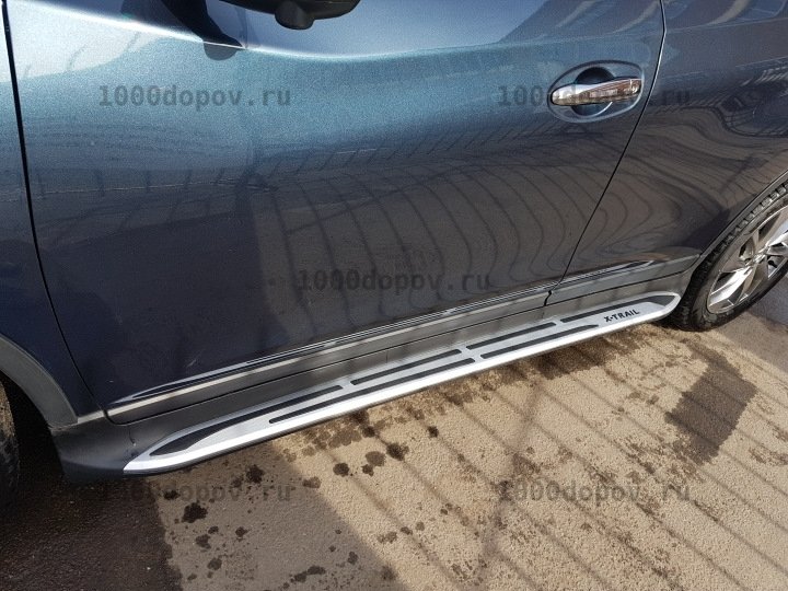Пороги подножки на Nissan X-Trail T32 2014-н.в. — рисунок 1